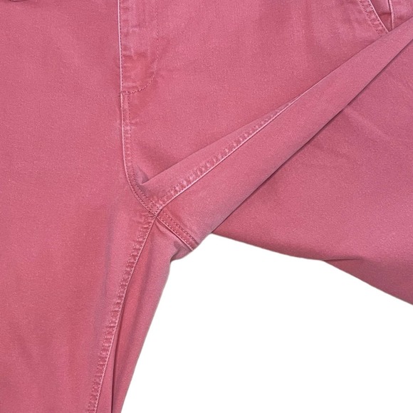 Liverpool Drawstring Crop Utility Pants High Rise Straight Leg In Dusty Cedar 16 - Picture 7 of 12